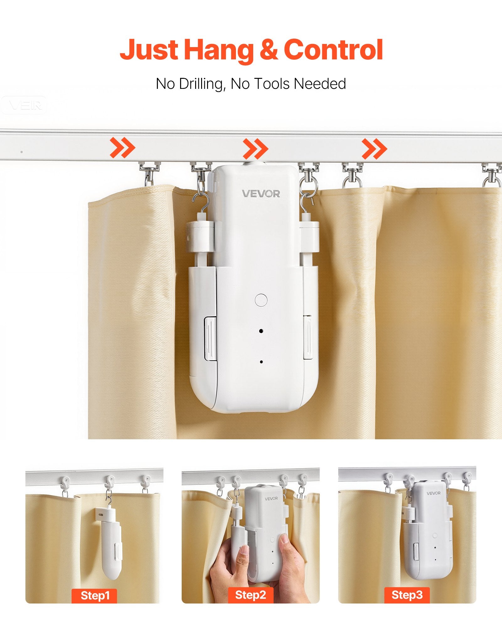 smart curtain opener with app control