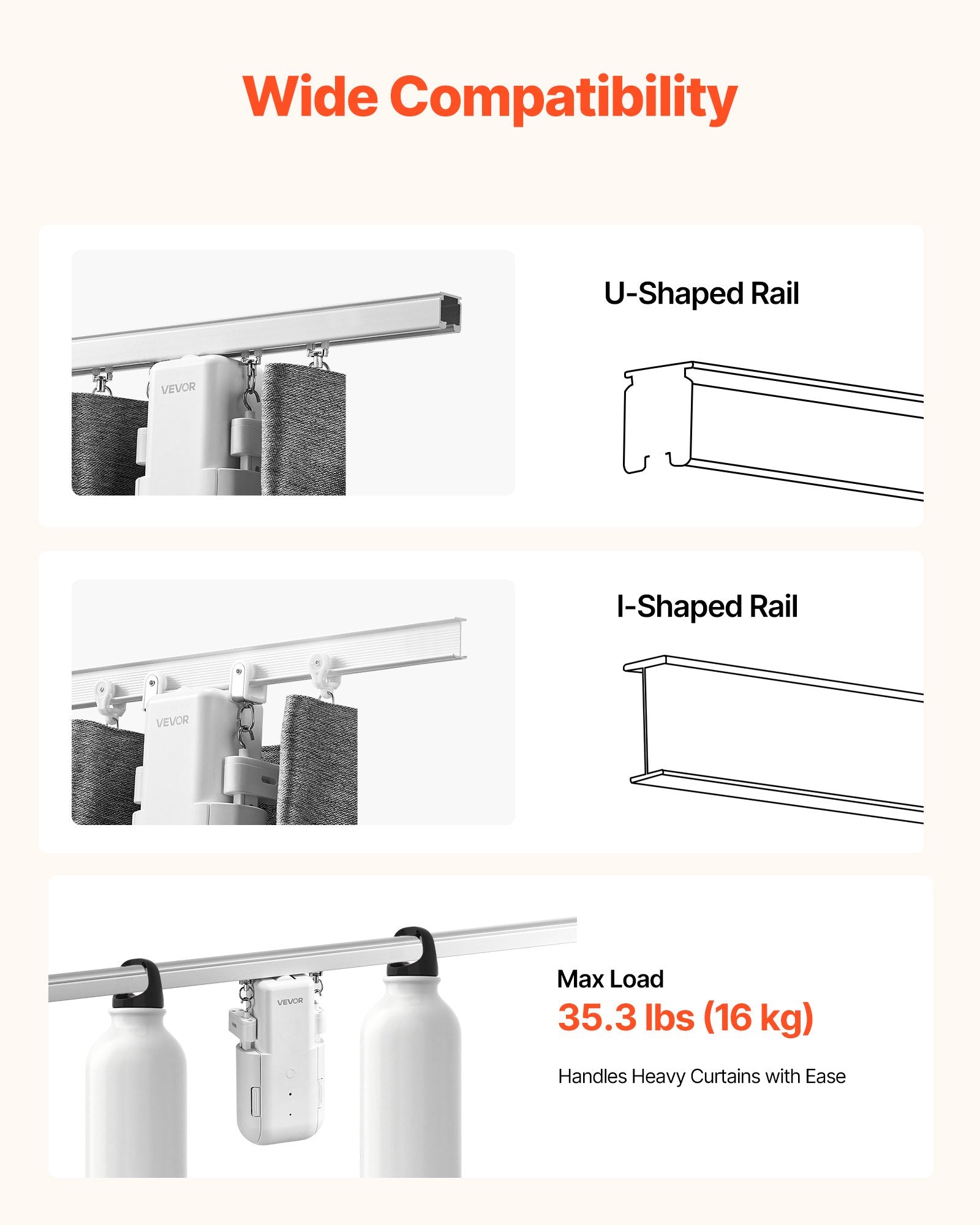motorized curtain opener for home